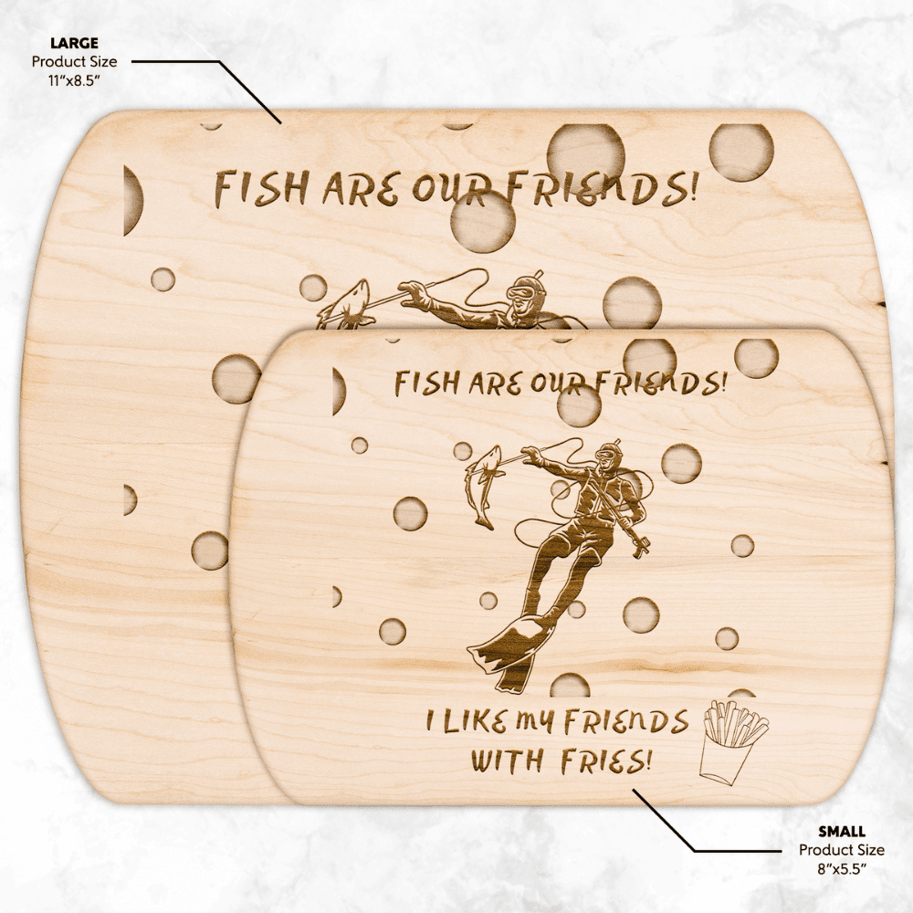 Scuba, scuba art, scuba cutting board